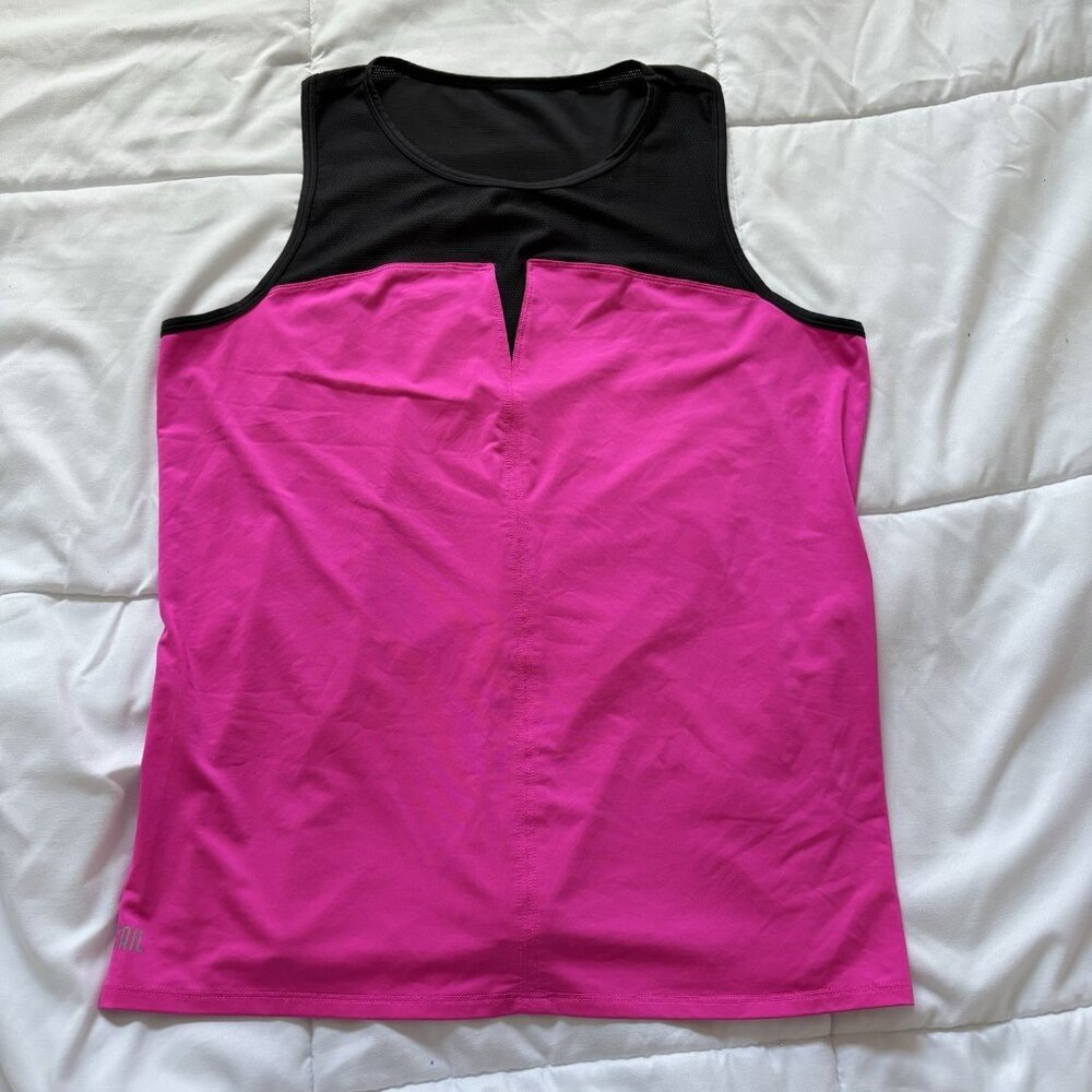 Tail Tank Top Womans Size XL Black Pink Tennis Golf Yoga Outdoor Breathable